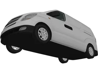 Hyundai H1 iLoad (2010) 3D Model preview