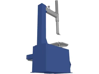 Tire Changer 3D Model preview