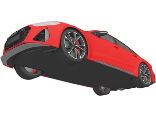 Audi RS7 Sportback (2020) 3D Model preview