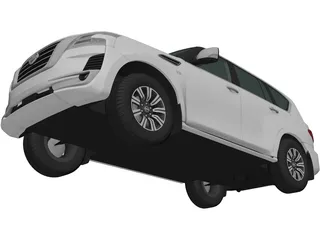 Nissan Patrol Ti L (2020) 3D Model preview