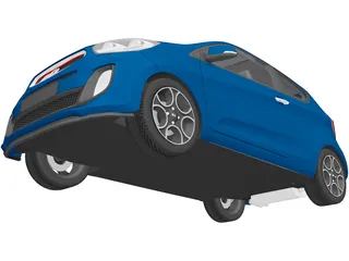Kia Picanto Sport (2012) 3D Model preview