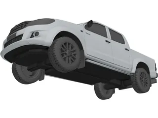 Toyota Hilux (2012) 3D Model preview