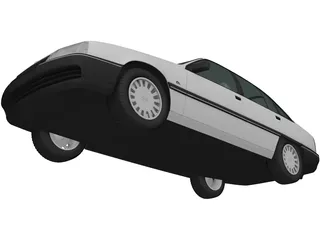 Opel Omega (1987) 3D Model preview