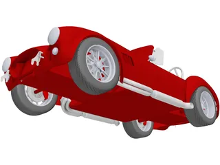Shelby AC Cobra 3D Model preview