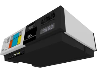 JVC HR-7100U VCR 3D Model preview