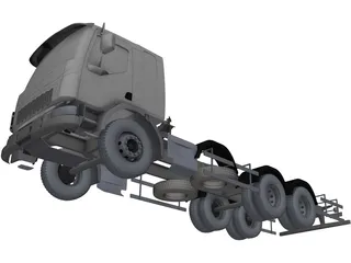 Volvo VM 3D Model preview