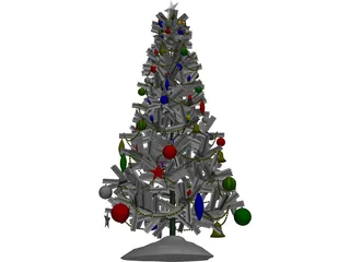Christmas Tree 3D Model preview