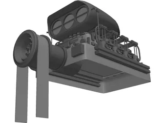 Blower 3D Model preview