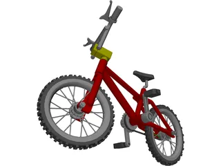 Bicycle 3D Model preview