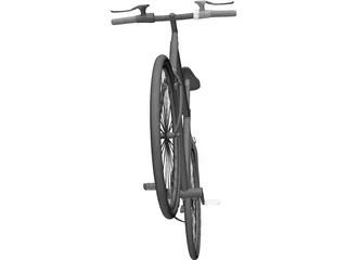 Bicycle 3D Model preview