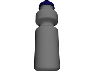 Drink Bottle 500 ml 3D Model preview