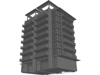 Building HGF 3D Model preview