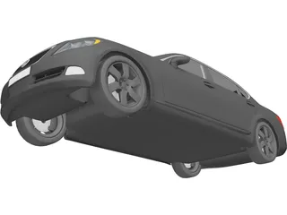 Lexus LS460 3D Model preview