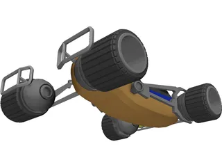 Buggy 3D Model preview
