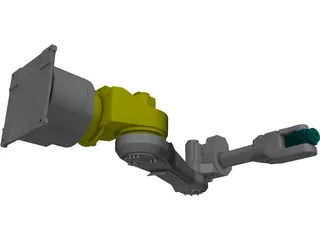 Fanuc M16ib - AM120iB 3D Model preview