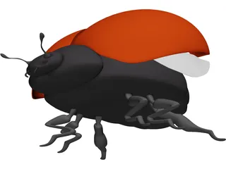 Bug Female 3D Model preview