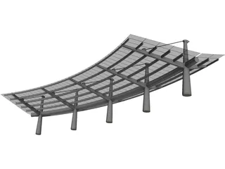 Building Canopy 3D Model preview