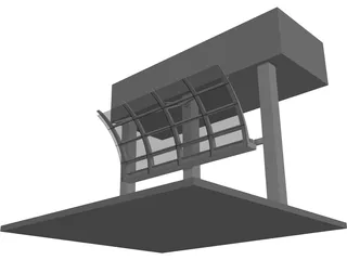 Building Canopy 3D Model preview
