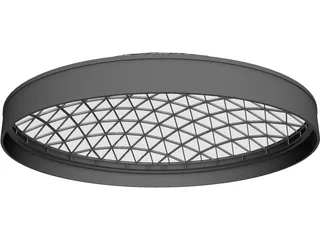 Building Dome 3D Model preview