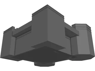 Building Dome 3D Model preview