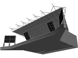 Stage Canopy 3D Model preview