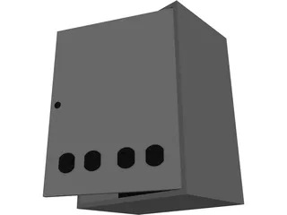 Electrical Box 3D Model preview