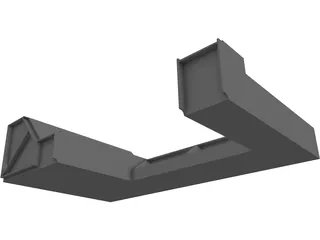 Case Wall 3D Model preview