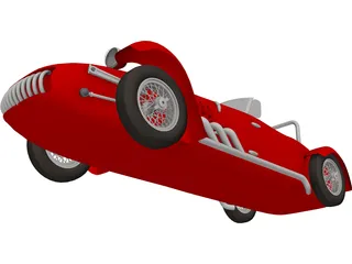 Kurtis 500 (1954) 3D Model preview