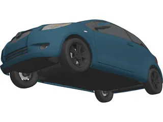 Toyota Yaris 3D Model preview