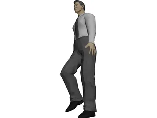 Man 3D Model preview