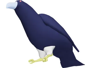 Raven 3D Model preview