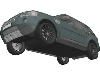 Land Rover Freelander 3D Model preview