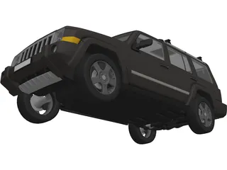 Jeep Commander 3D Model preview