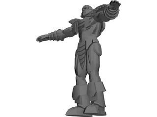Terrax 3D Model preview