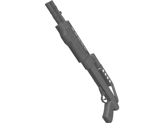 SPAS 12 3D Model preview
