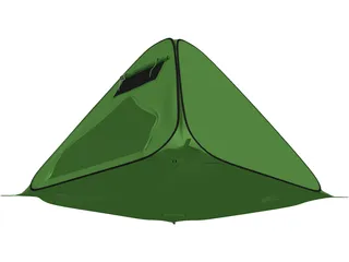 Tent 3D Model preview