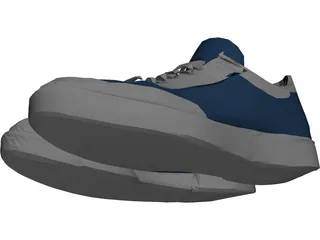 Mens shoes 3D Model preview