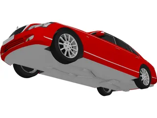 Maybach 57 3D Model preview