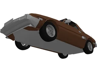 Fiat Bertone X19 3D Model preview
