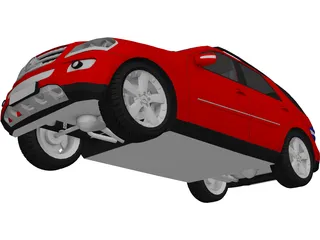 Mercedes-Benz ML500 (2007) 3D Model preview
