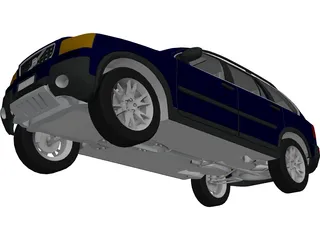 Volvo XC90 3D Model preview