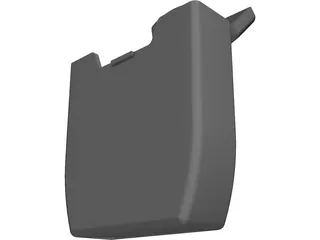 Dental Floss Case 3D Model preview