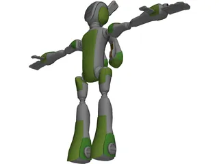 Kyo Robot 3D Model preview
