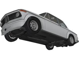 BMW 2002 Turbo 3D Model preview