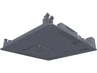 Gigabyte GA-H55N-USB3 Motheboard 3D Model preview