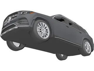 Mercedes-Benz GLS580 (2020) 3D Model preview