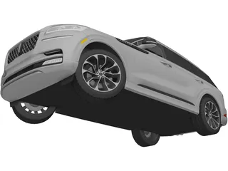 Lincoln Aviator (2020) 3D Model preview