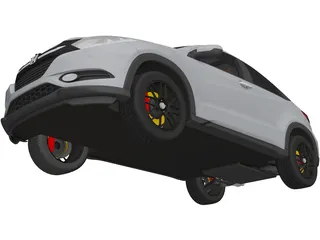Honda HR-V (2017) 3D Model preview