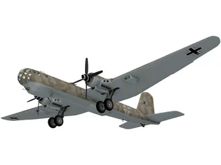 Heinkel HE-177 3D Model preview