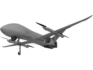 Global Hawk 3D Model preview